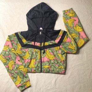 2/$50 - JUICY Banana cropped sweatshirt
